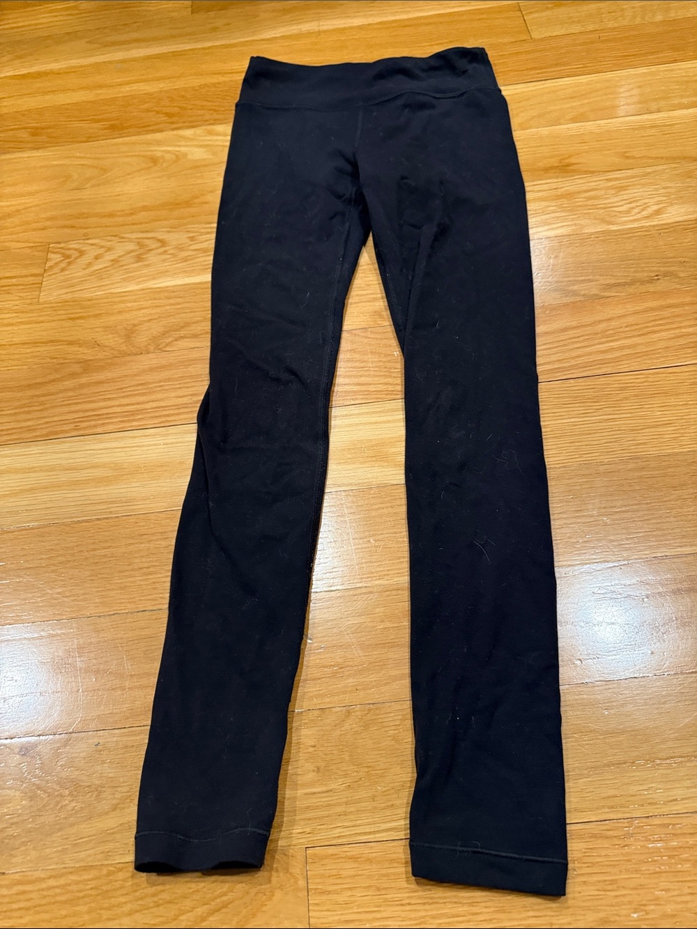 Athleta girl high rise powervita chit chat tight leggings size medium (8-10) .